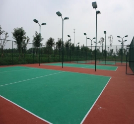 重庆塑胶羽毛球场地及配套设施解决方案