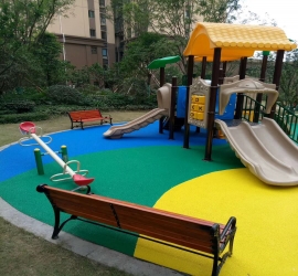 EPDM彩色塑胶地面